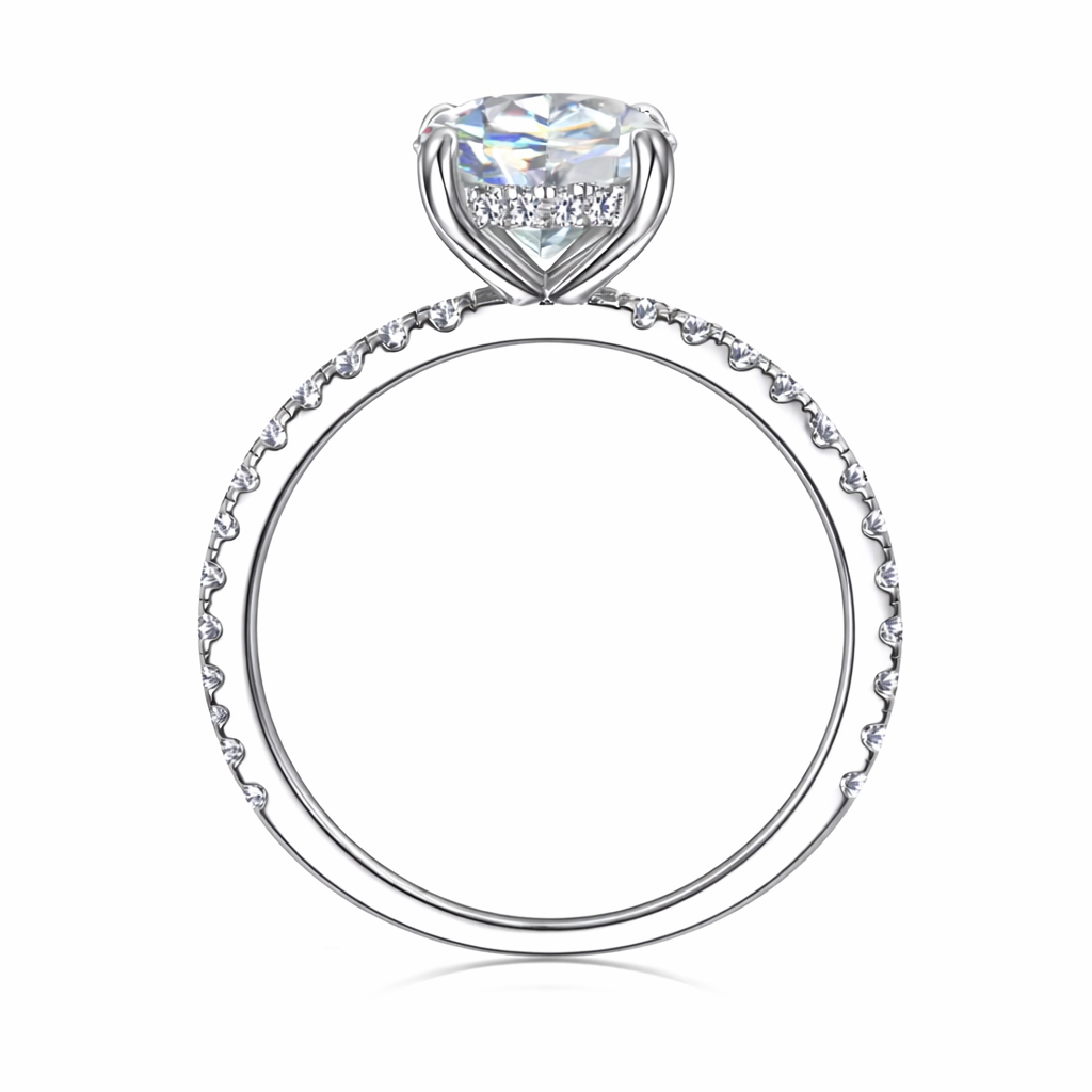 Anello Solitario Moissanite 2 ct – Gambo Micro Moissanite